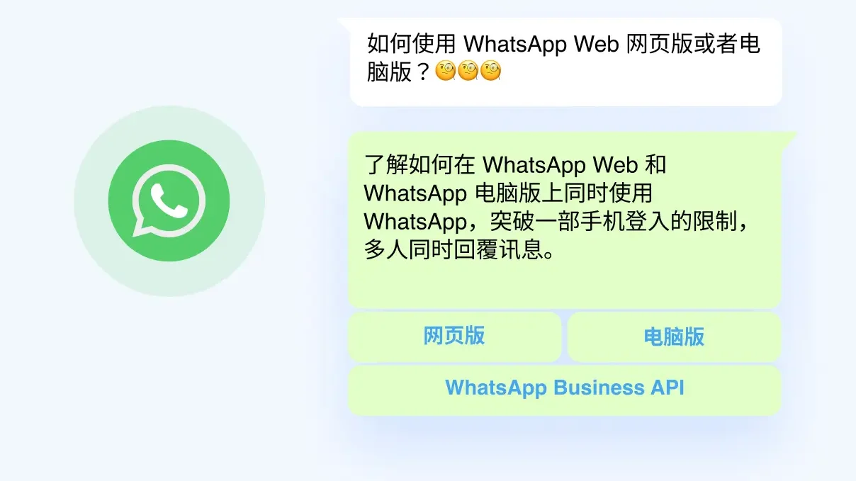 WhatsApp 网页版和电脑版使用全攻略