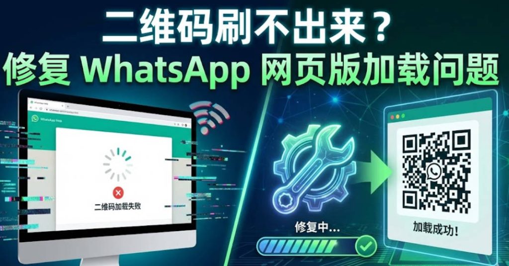 WhatsApp 网页版二维码