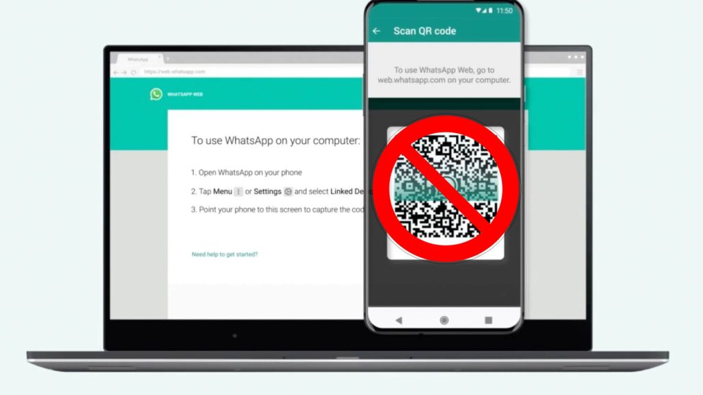 WhatsApp 网页版二维码