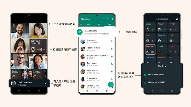 WhatsApp网页版群视频通话
