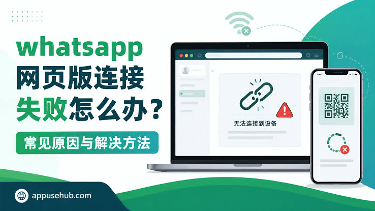 WhatsApp 网页版频繁断开