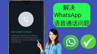 WhatsApp 网页版语音通话