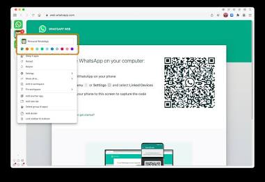 WhatsApp 网页版切换账号